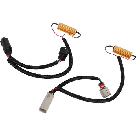 2 faisceaux de conversion de feux arrière à LED, adaptateur de câblage et connecteur pour Sierra LTZ 2016-2018 (1/5)