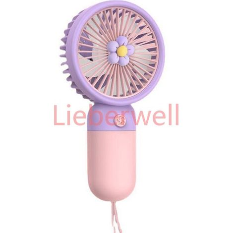 Ventilateur de poche personnel Ventilateur rechargeable portable Petit ventilateur de refroidissement Ventilateur portatif à pile (1/5)