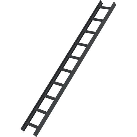 MUNK Aluminium Dachleiter 10 Sprossen anthrazitgrau