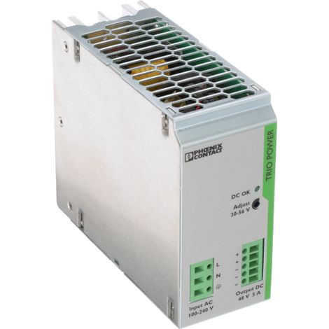 Phoenix contact 2866491 Alimentazione per guida DIN Phoenix Contact, serie TRIO-PS/1AC/48DC/5