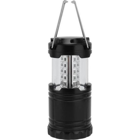 Lanterne de camping Lampe de camping à piles 30LEDs Portable Tente Light Lampe de projecteur d\'extérieur pour urgence (1/4)