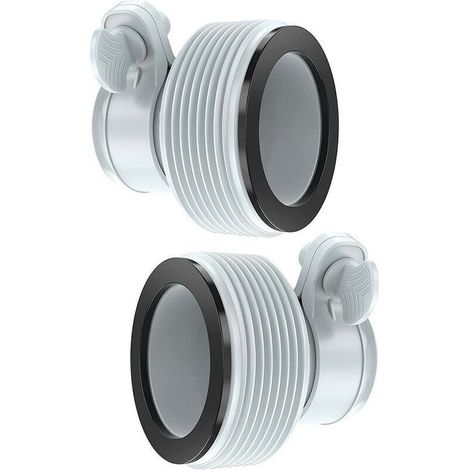 Adaptateur Pompe Filtration - 32 mm à 38 mm - Pour Piscine Hors Sol - Lot de 2