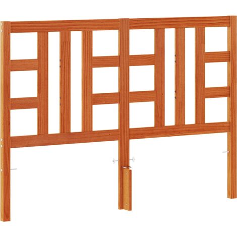 Tête de lit,Panneau décoratif cire marron 150 cm bois massif de pin CFW3099848 (1/5)