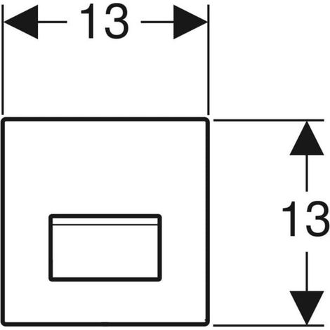 Geberit 241916111 Typ 50 BetPl. für UR-Steuerung (1/5)