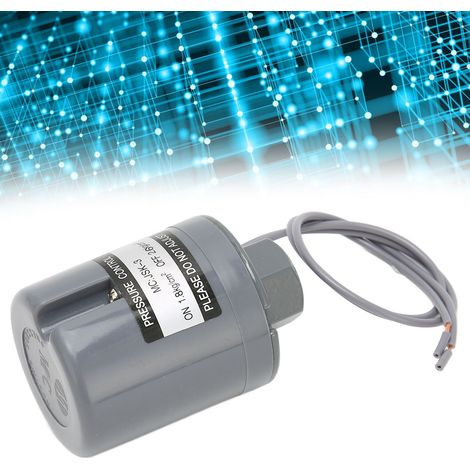 Interrupteur de Pression d'Eau Automatique Régulable pour Pompe à Eau 1.8-2.6 bar