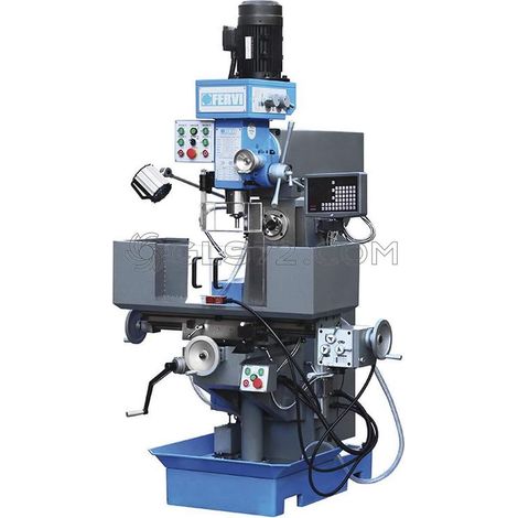 FRESADORA VERTICAL UNIVERSAL FAST CORTADOR PARA METALES 400V 1,5kW FERVI F050U (1/5)