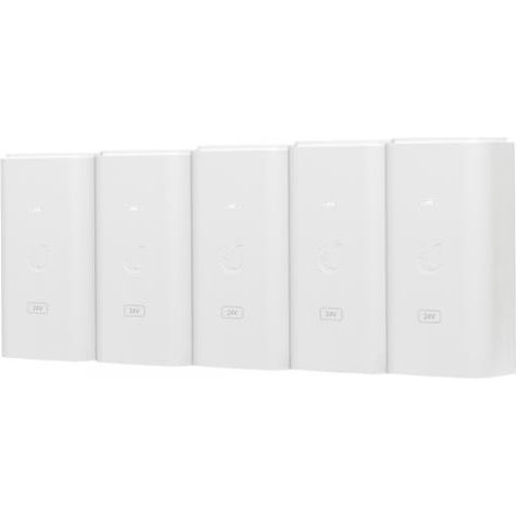 Iniettore di alimentazione Ubiquiti POE-24-12W-5P 24VDC 12W pack 5