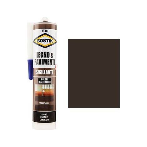 3,0 x SILICONE ACRILICO LEGNO PAVIMENTI BOSTIK