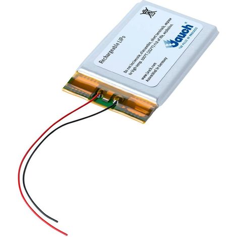 Jauch Quartz LP603443JU Pile rechargeable spéciale prismatique avec câble LiPo 3.7 V 850 mAh 1 pc(s)