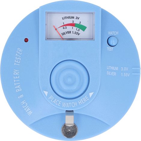 Batterietester für Pulsuhren, Spulenanalysator für Knopfzellen, Prüfgerät für Quarzuhrwerke (1/5)