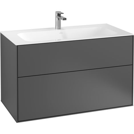 Villeroy & Boch Finion meuble sous lavabo, 2 tiroirs,