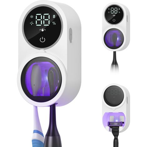 Stérilisateur UV pour Brosses à Dents – Mural sans Contact (1/5)