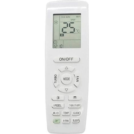GREE YAP1F Air Conditioner Remote Control YAP1F for Home Heating and Cooling Function, Replacement Remote Control