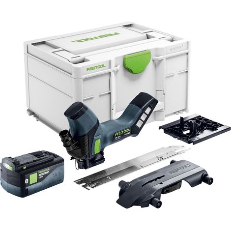 Festool ISC 240 EB-Basic Scie à métaux sans fil 18 V 240 mm + 1x batterie 5,0 Ah + Systainer - sans chargeur