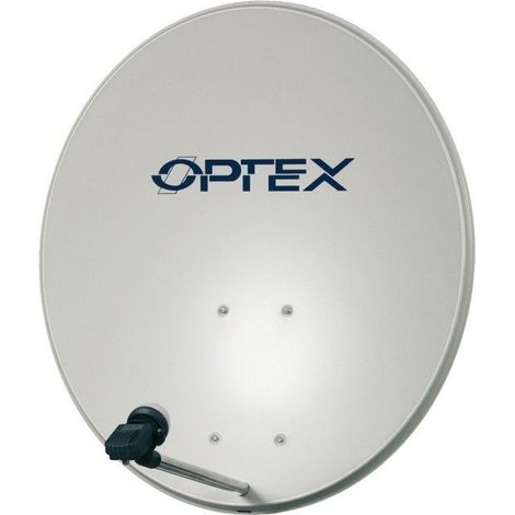Antenne Parabole Satellite Acier 80 cm Gris clair - Gain 38.3dB, sans LNB (1/2)
