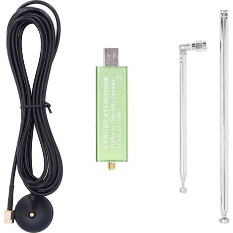 Software Defined Radio (SDR) Kit TV-Scanner-Empfänger RTL2832U R820T2 Vollband 25–1760 MHz (1/5)