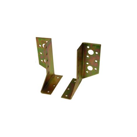 SUPPORTO APERTO UNIVERSALE REGOLABILE PER TRAVE- - mm.22x100h. - 10 coppia