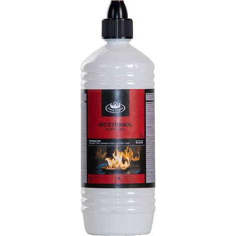 Esschert Design Brennstoffe Bio Ethanol in der Flasche 1 Liter