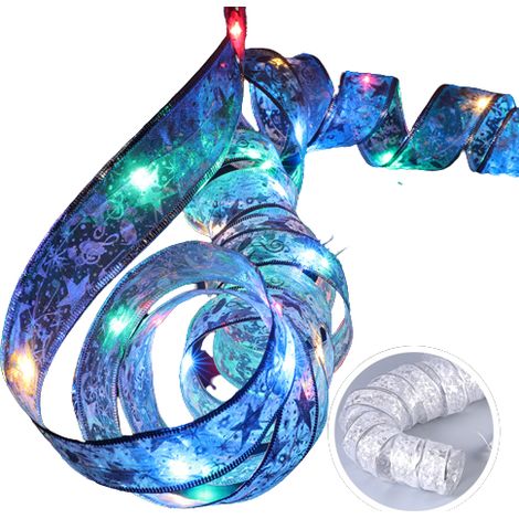 Guirlande lumineuse de Noël de 4 m, décoration flexible pour sapin de Noël (1/5)