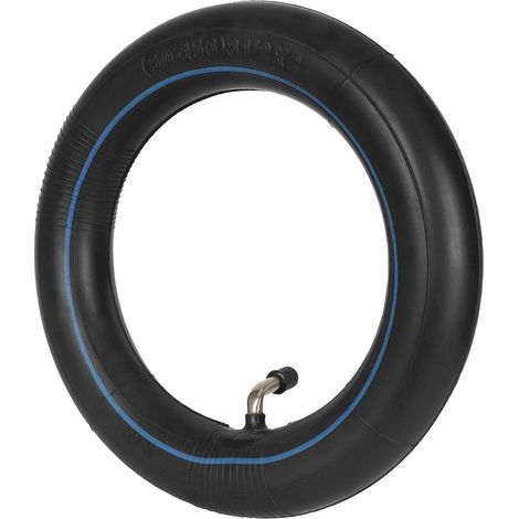 Chambre à air bleue rayée de 8,5 pouces avec embout incurvé et épaissi, accessoire de remplacement de pneu de secours pour trottinette électrique Xiaomi. (1/5)