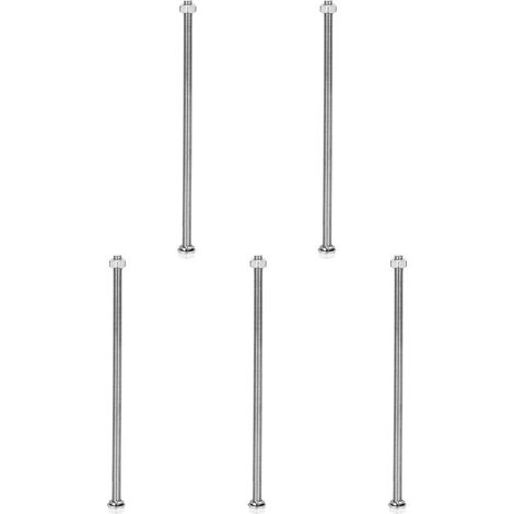 5 Sets Vis Hexagonale M6 x 180mm Kit Assortiment Écrous (1/5)