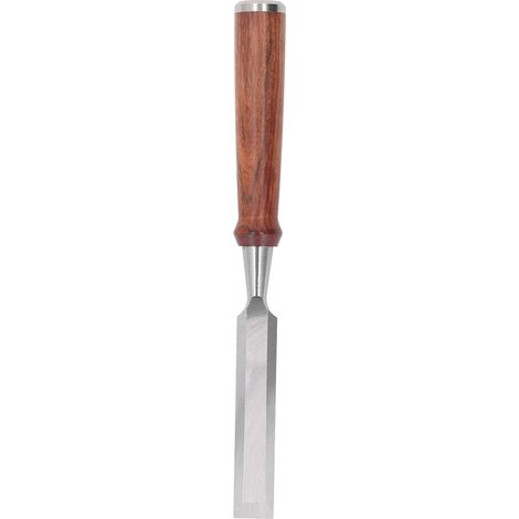 Ciseau plat de menuiserie, manche en bois en acier allié CrV pour le travail du bois, sculpture, rainurage, creuser, coupe (1/5)