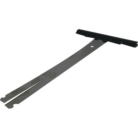 Zurfluh Feller – Attache tablier à clipper – Lame inox 8 – Couleur noire – Longueur 175 mm – Pour volets roulants jusqu'à 5 kg