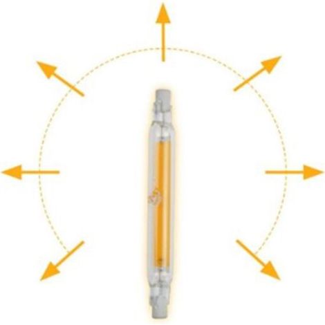 Ampoule LED R7S 118mm -- 2pcs, 30W, dimmable, 3000K, 3000lm - pour lampe (1/4)