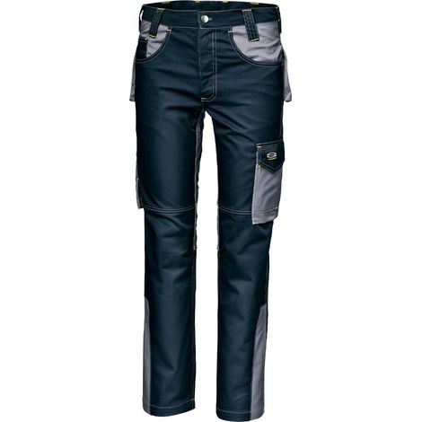 SIR SAFETY SYSTEM FUSION MASSAUA Pantalon de travail multipoches bleu marine gris Taille 62