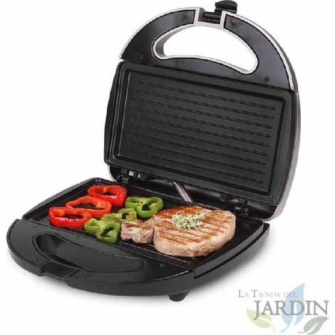 GRILL EDELSTAHL Orbegozo. Gesundes fettarmes Kochen. Grillfläche. Leistung 800W.