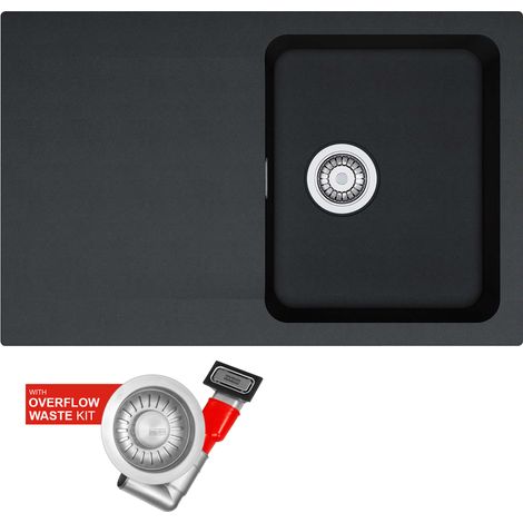 Franke Orion - OID 611-78 inset kitchen sink Tectonite� Carbon (114.0288.588) (1/5)