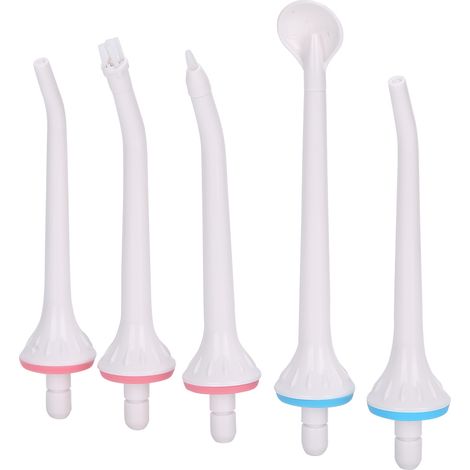 Embout de rechange pour hydropulseur dentaire, appareil de nettoyage des dents, blanc