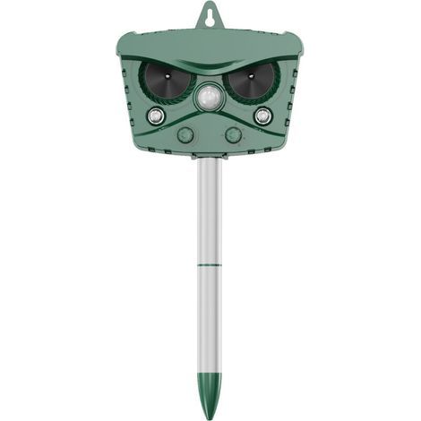 Répulsif à ultrasons pour chat, répulsif pour chien, répulsif pour oiseaux, pour jardins, champs, pépinières, IP45 - RWRépulsif pour insectes et animaux (1/5)