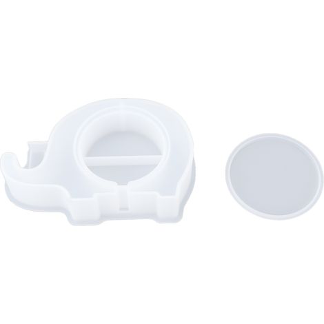 Moule à tirelire, forme animale en silicone, moule décoratif en résine époxy à faire soi-même, éléphant. (1/5)
