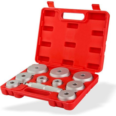 – Extracteur de roulement 10 pièces 39,5 à 81 mm – Aluminium pour extraction rapide – Coffret PVC – Compatible avec roulements et joints