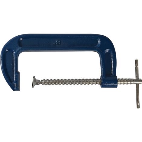 Bluespot Fine-Thread Malleable Iron G-Clamp 150mm (6in) (1/5)