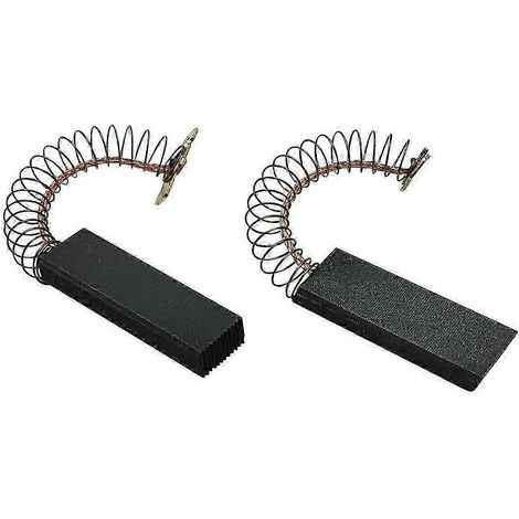 2 x balais de charbon moteur 605694-00605694 balais de charbon 2956 adaptables pour lave-linge Bosch, Siemens, Constructa, Neff 12,5 x 5 x 42 mm - fusai (1/5)