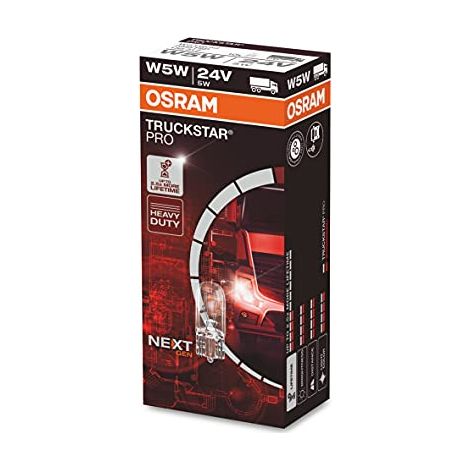 Osram Automotive 2845TSP Lampadina standard Truckstar W5W 5 W 24 V (1/4)
