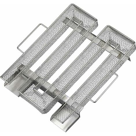 Générateur De Fumée Froide - Acier Inoxydable 304 - Pour Barbecue Fermé - 22,5 X 17,5 X 4,5 Cm - 1 Pièce (1/5)