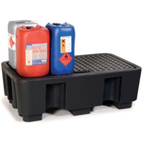 ARMORGARD - DrumBank Palette de rétention 2 fûts DBP2 - 1310x750x435