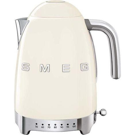Smeg KLF04CREU elektrische Wasserkocher Creme 1,7L Vintage (1/2)