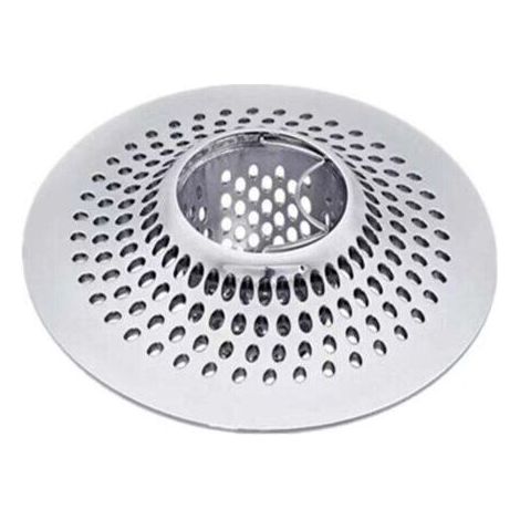 Filtre à cheveux pour baignoire et douche en acier inoxydable (1/2)