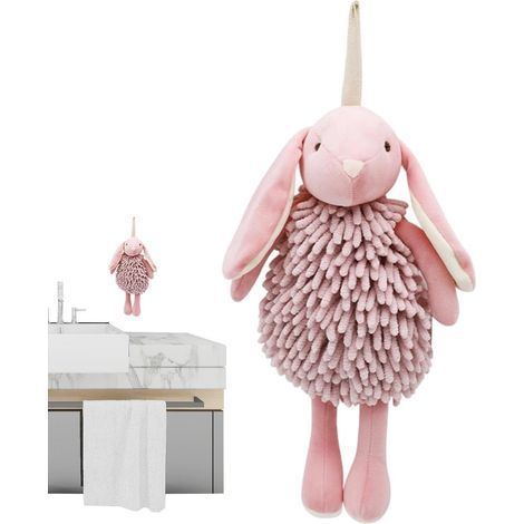 Hand Towel for Bathroom Plush Towel Balls and Absorbent (1/5)