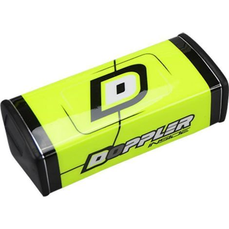 Mousse de guidon Doppler jaune et noir pour guidon moto sans (1/4)