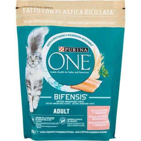 PURINA ONE CAT 800 GR CROCCHETTE AL SALMONE PER GATTI (1/5)