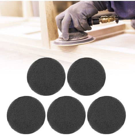 Stück 125 mm (5 Zoll) Scheuerpad, selbstklebende Schleifscheiben, Zubehör für Schleifmaschinen (1/5)