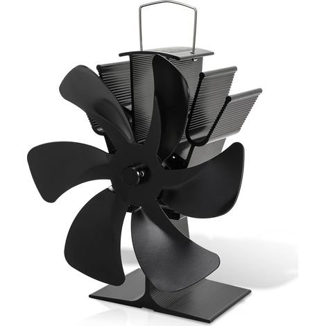 Randaco Ventilateur de Cheminée Sans électricité avec 6 Pales Chauffant (1/5)