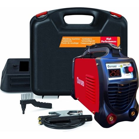 Saldatrice INVERTER ad elettrodo 250 Amp Oxford - MMA-250