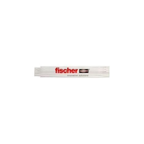 Mètre pliant en bois Fischer 2m - 518784