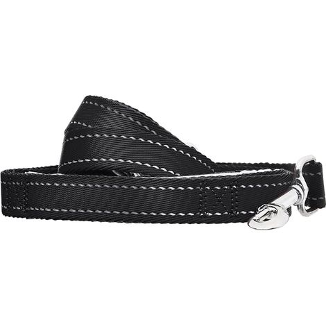 Laisse pour chien rembourrée de 2.5cmx1,75 m de long Laisse à double poignée pour chien Doublure en néoprène Laisse souple et non filandreuse (1/5)